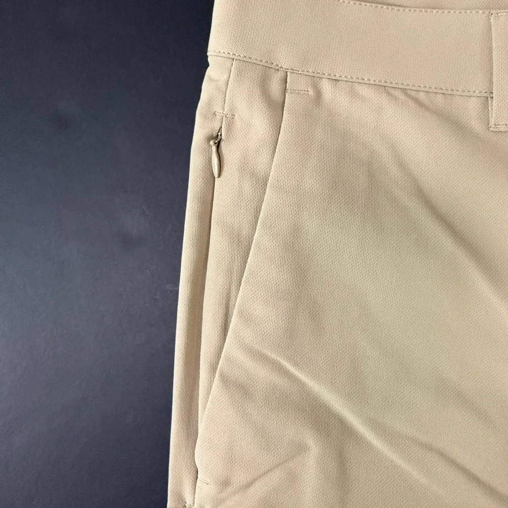 Banana Republic Mens Core Temp Performance Chino Pants Khaki Tan Size 32
